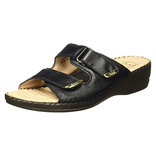 Scholl Women's TRIM MULE Slippers (6746162_BLACK_5 UK)