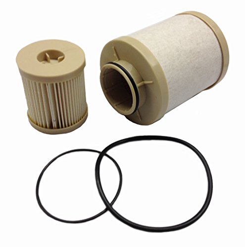 Ford 6.0L 2003-2007 updated 4616 Diesel Fuel Filter Pack includes lower lifter pump filter and upper fuel bowl filter ADT-60-FD-4616 Ford F250 F350 F450 F550 F650 EXCURSION FD-4616 Replacements