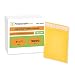PSBM Kraft Bubble Mailer, 4x8 Inch, 18000 Pack, Padded Shipping Envelope Mailers, Gold Yellow, Self Seal and Peel Strip