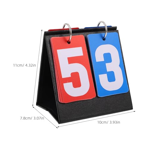 Marcador de mesa para deportes, tablero de puntuación portátil miniatura 2