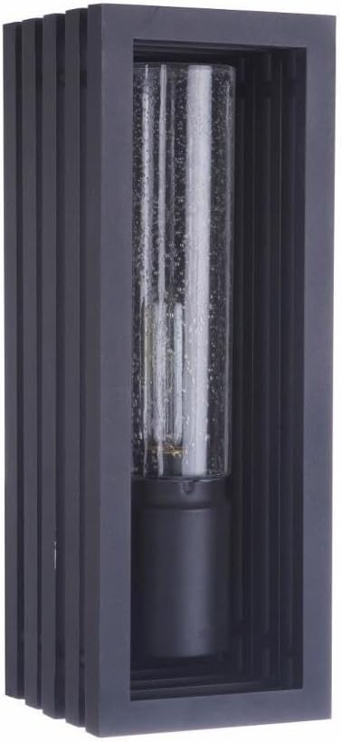 Carmel Medium Wall Mount Textured Matte Black