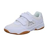 KAPPA-LOGO: Die Logo-Applikation an der Seite ist ein Eyecatcher und gibt dem Hallenschuh im schnittigen Design einen sportlichen Touch.