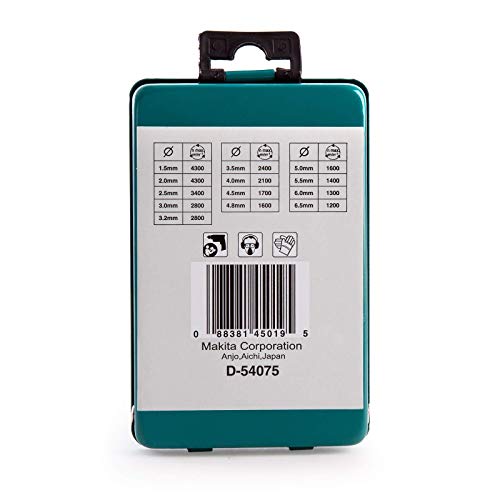 Makita D-54075 13 Piece HSS-R Multi-Pack 3 Makita D-54075 13 Piece HSS-R Multi-Pack - Image 3