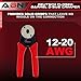 ABN Deutsch Closed-Barrel D-Sub Crimper 12-20 AWG with Ratcheting Action