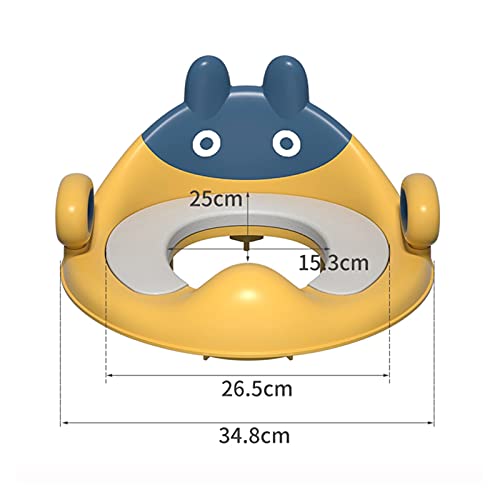 Verwijderbare Baby Toilet Baby Toilet Zitterige Seat Training Safe Seat voor Kid met Armleuningen Slip-Proof Fall Infant… - Afbeelding 4