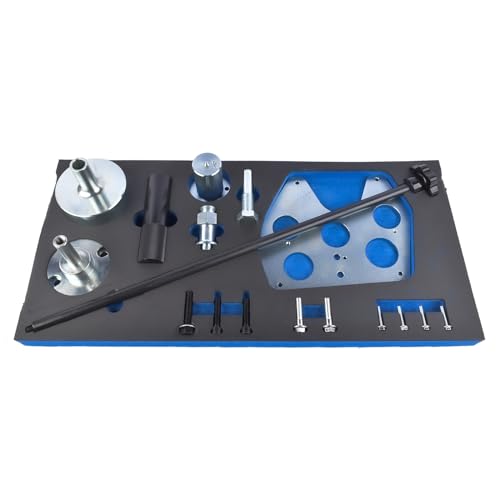 Juego de Herramientas de Instalación y Extracción de Árbol de Equilibrado compatible con Diesel 2.0D AJ200 204DTA 204DTD #JLR-303-1662 JLR-303-1663 Hopzty