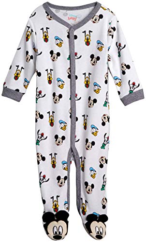 One Piece Footed Sleep and Play Disney pour de douces siestes de bébé garçon 3-6 mois
