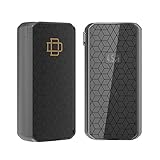 AUGVAPE DRUGA FOXY MOD 150W (オーグベイプ ドルーガ フォクシー)デュアルバッテリー テクニカルMOD ワンタッチでアトマイザーが外せる新機構 (Black(Goldロゴ))