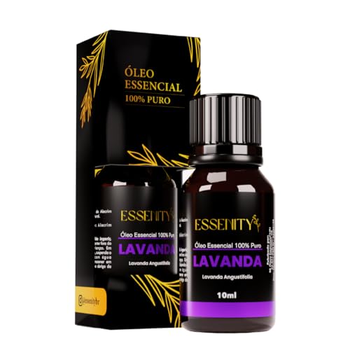 Óleo Essencial de Lavanda 10ml 100% Puro – Ideal para Difusor, Ar...
