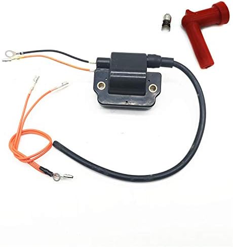 Marine Ignition Coil - 6E5-85570-10-00/11-00 Replacement - 115HP to 200HP Yamaha V6 (1984-1989, 1991-1996) Boat Ignition Coil