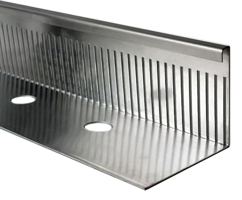 Premium Kiesfangleiste Aluminium 2,5 Meter x 60mm KantFuchs24 langlebiger Randabschluss Kiesbeläge Dachbegrünungen Flachdächer Made in Germany Premium Kiesfangleiste Aluminium 2,5 Meter x 60mm KantFuchs24 langlebiger Randabschluss Kiesbeläge Dachbegrünungen Flachdächer Made in Germany