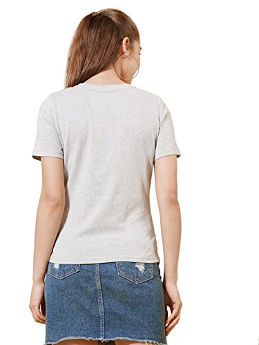 Image of Women Heart Printed Cotton Blended Top
