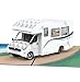 Produktbild papercrush® Pop-Up Karte Camping mit Wohnmobil [NEU!] - 3D Geburtstagskarte oder Geldgeschenk für Camper, Lustiges Camping Geschenk für Frauen und Männer, Gutschein für Campingplatz oder Reise