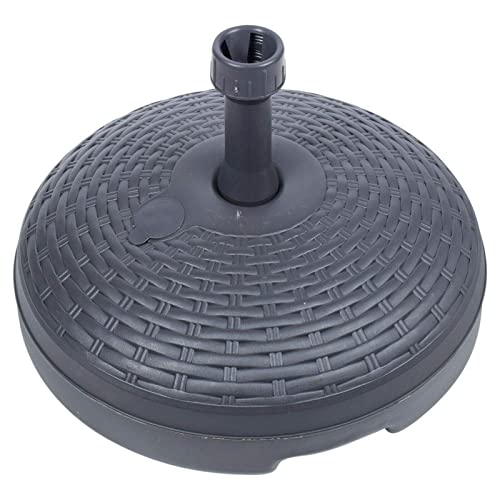 Image of URBN-TOYS Rattan Style Parasol Base Anthracite