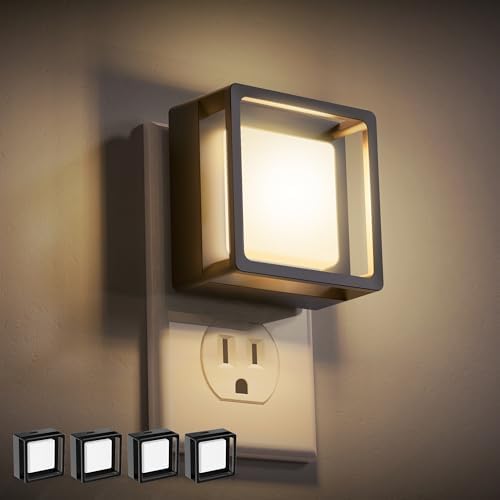 LED Night Light, DORESshop Night Lights Plug Into Wall [4 Pack] w...