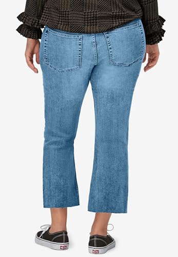 ellos Plus Size Crop Bootcut Jeans2
