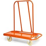 YITAMOTOR Drywall Cart, 3000lbs Heavy Duty Drywall Sheet Cart 45.3' L × 22.4' W × 46' H with 4 Swivel Wheels Panel Cart Sheetrock Dolly Drywall Dolly for Wall Panel, Sheetrock, Wood Panel