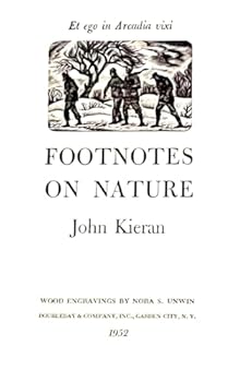 Footnotes on nature;