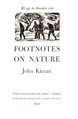 Footnotes on nature B00005VY2G Book Cover