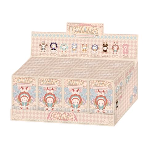 Blumax Emma Secret Forest Tea Party pudełko na herbatę w różnych kolorach – 1 losowa figurka (9 cm), figurka kolekcjonerska Kawaii Mystery, 8 wzorów + 1 rzadka rzadka rzadka