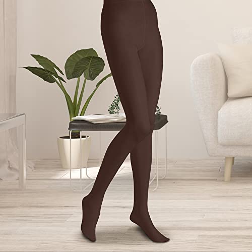 Image of Butterfly EMEM Apparel Women's Plus Size Queen Opaque Footed Tights
