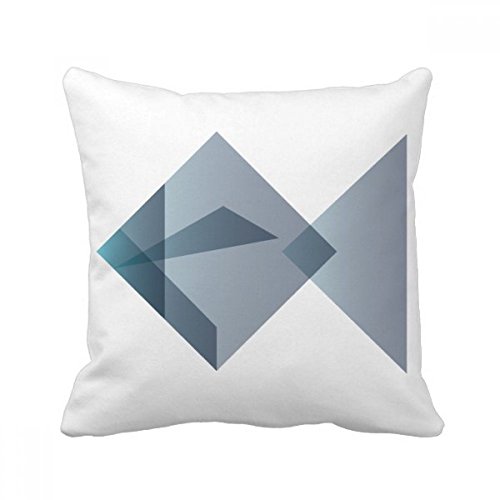 Oreiller grenouille origami multicolor coussin décoratif géométrique canapé 40x40 - 2