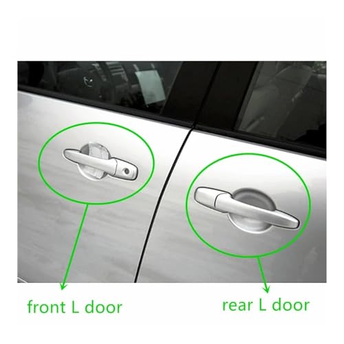 Poignée porte extérieure Mazda 5 mécanisme métal renforcé pièce carrosserie 58-410