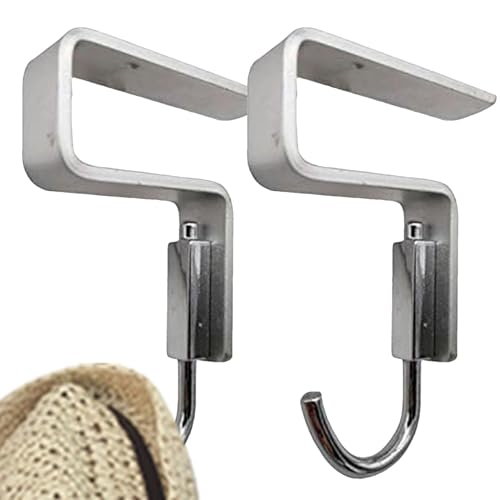 Colgador de monedero para escritorio,Gancho de escritorio para bolso,Percha para mochilas escolares resistente | 2 ganchos de escritorio resistentes para bolsa, colgador portátil para bolso para organ