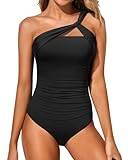 Model wearing Summersalt Sidestroke One-Piece