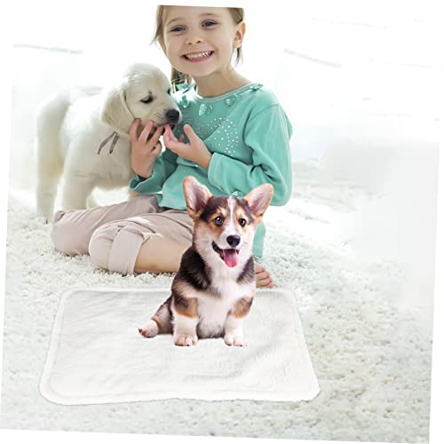 CLISPEED 5 Pçs Almofada De Aquecimento Para Animais De Estimação Cama De Gato Ao Ar Livre Cobertor A