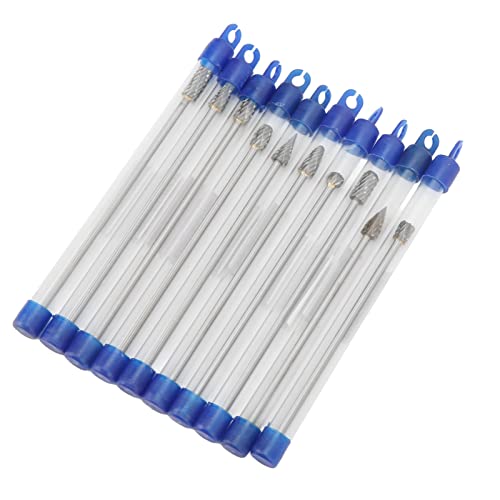 Set de Fresas Rotativas de Carburo 10PZS Corte Doble miniatura 7