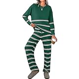 Perfetto per e oltre: Progettato per essere versatile, questo comodo set da donna è perfetto come completo invernale o come outfit casual per le uscite; indossalo come set o come mix per infiniti look quotidiani.