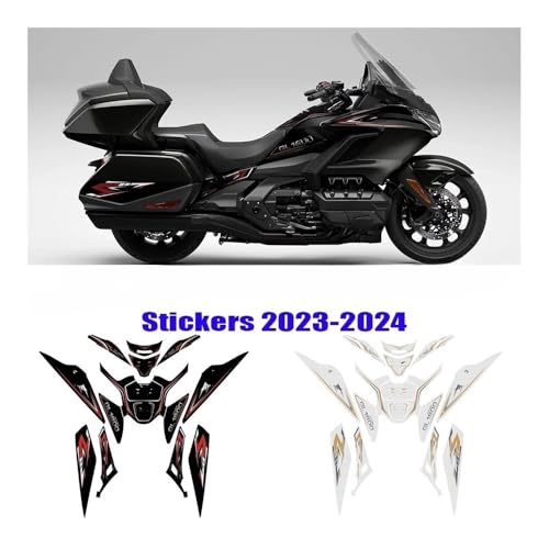 Kit de protection de décoration pour réservoir Goldwing 1800 GL1800 luxe