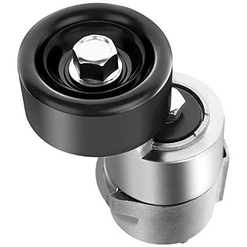A-Premium Belt Tensioner Assembly With Pulley Compatible With Hyundai Tucson 2010-2014, Sonata 2006-2014, Santa Fe & Kia Forte, Forte5, Optima, Magentis, Rondo, Sportage, Replace# 2528125000 #TOP23