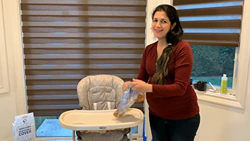Image of Toddler Table Cover for Highchair - High Chair Cover Compatible with Standard Trays - Disposable and Practical Design - Ideal for Non-Messy Experiences, Baby Weaning