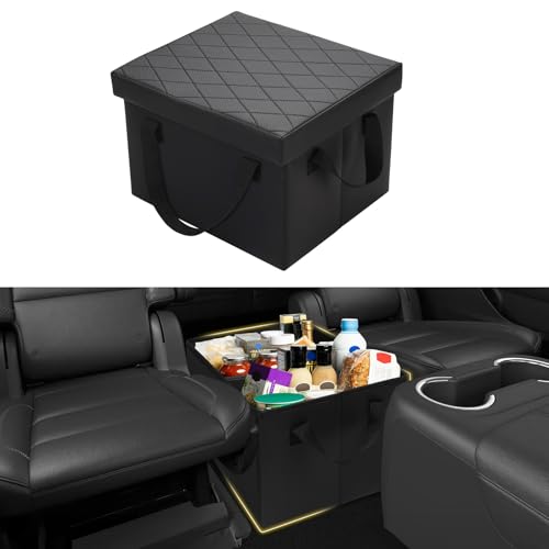 Image of Mixsuper Liner Car Seat Organizer for 2015-2020 Chevy Tahoe /GMC Yukon | Console Organizer Backseat Box for Tools, Toys, Camping, Travel, Daily Commuting Kids Baby Supplies Accessories
