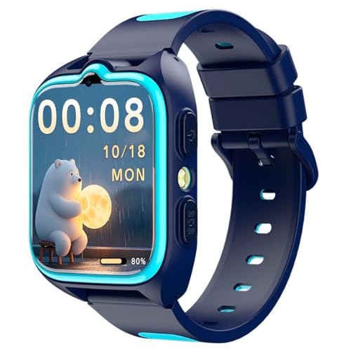 Blackview Z30 Montre connectée pour enfants avec lampe torche LED 1 75 pouce GPS + LBS + Wi Fi positionnement IA appels vidéo 4G - vue 2