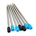 10Pcs Metal Ballpoint Pen Refills for Twist Action Ballpoint Pens Multifunction Pen Standard Ballpoint Metal Refills