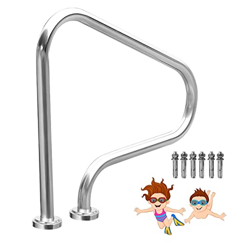 Barandal de Escalera para Piscina de Acero Inoxidable miniatura 1