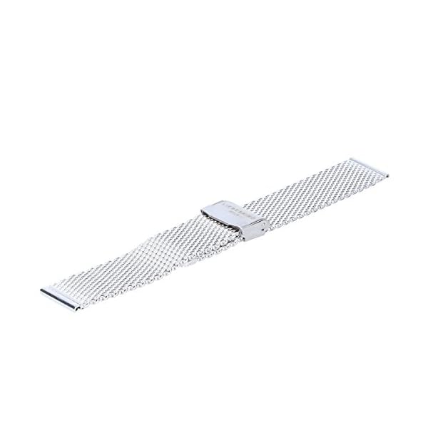 Liebeskind Berlin Uhrenarmband 20 mm Edelstahl Silber Mesh/Milanaise - B_LT-0038-MM – Bild 3
