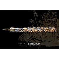 【稀少】Luis Creations アルテミス ペン軸 銀箔入り 新品■ Amazon | Luis Creations 2-in-1 レジンタイプ 箔入り Penholder