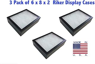 Southern Star 3 Pack of Riker Display Cases 6 x 8 x 2