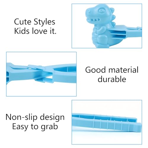 5 stampi per palle di neve, per bambini, ragazzi