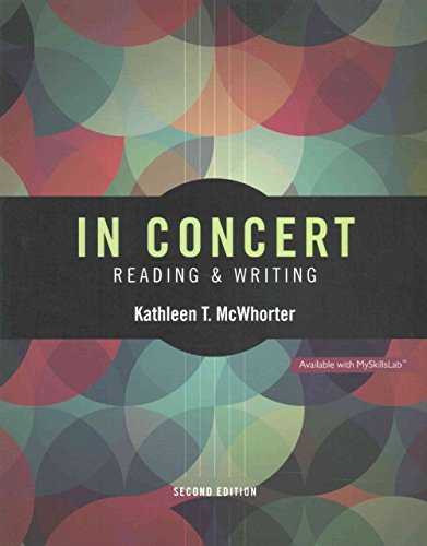 In Concert: An Integrated Approach to Reading and Writing, What Every Student Should Know About Citing Sources with MLA Documentation, Update Edition, ... and Glue-In Access Card (2nd Edition)