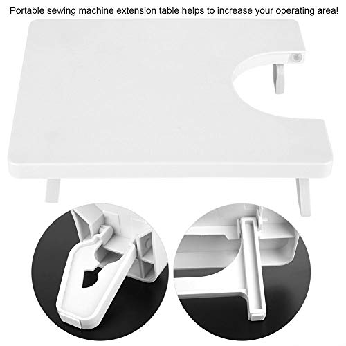 Maxmartt Mini Sewing Machine Plastic Extension Table Board 10.1 X 8.2inch Household DIY Craft Accessories - Thumbnail 3