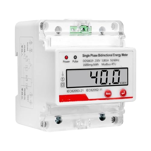 Compteur d'énergie monophasé pour analyser et réduire vos factures d'électricité via RS485