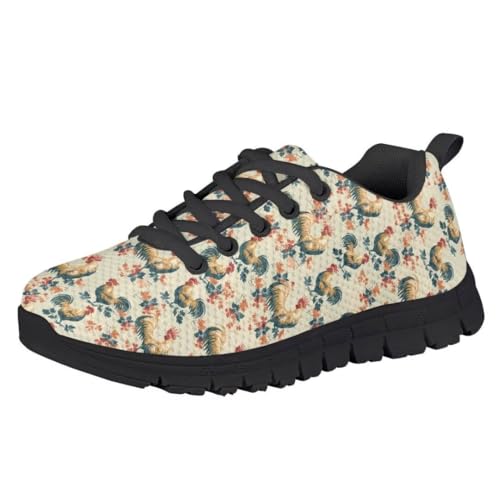 Pinupub Running Walking Shoes for Boys Girls Gym Sports Non Slip Breathable Casual Lace Up Sneakers