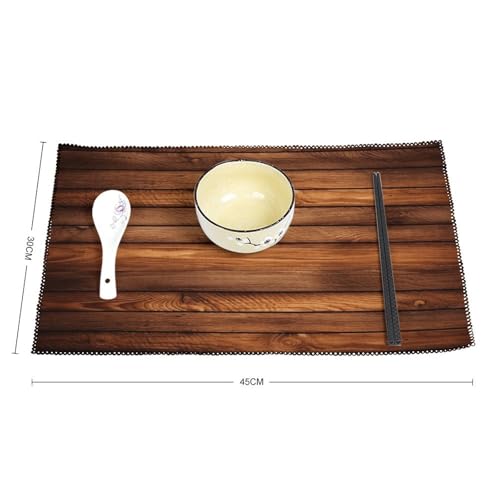 Sets de table carrés en toile faciles à nettoyer contre taches et chaleur - 3