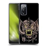 Head Case Designs Officially Licensed Motorhead Snaggletooth Graphics Hard Back Case Compatible with Samsung Galaxy S20 FE / 5G