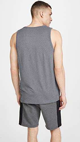 RVCA mens Sport Vent Tank T Shirt, Charcoal Heather, XX-Large US